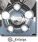 Click to Enlarge Mounting Close-up for These Bolt-on 2005-2008 Dodge Magnum Wheel covers Click to Enlarge Mounting Close-up for These Bolt-on 2005-2008 Dodge Magnum Wheel Covers