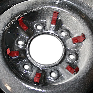 chevy hubcap clips